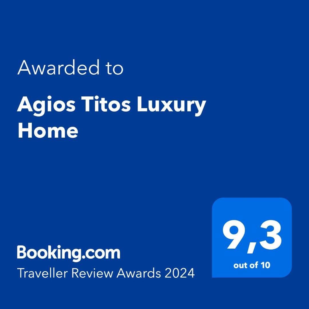 Agios Titos Luxury Home Iraklio Exteriér fotografie